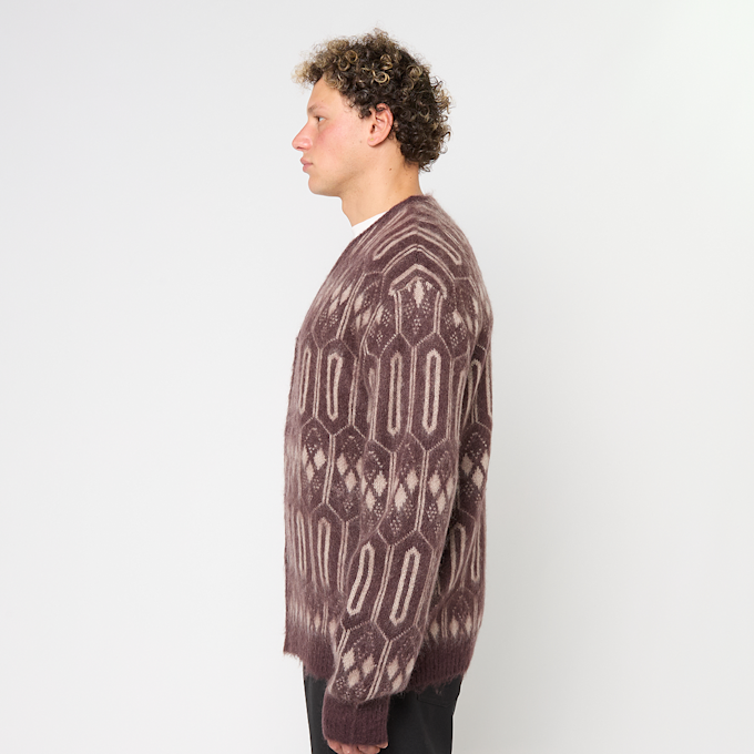 Needles Mohair Cardigan rood 85963 3