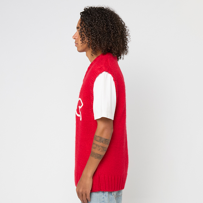 ICECREAM Running Dog Knit Vest rouge 89323 3