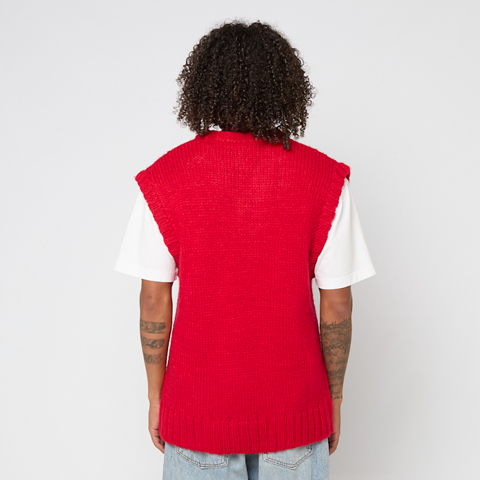 ICECREAM&nbsp; Running Dog Knit Vest rouge 89323 4