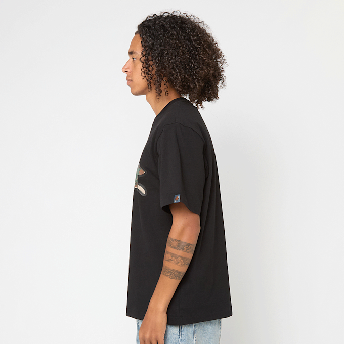 ICECREAM Woodland Camo Running Dog T-Shirt zwart 91439 3