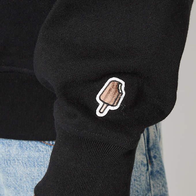 ICECREAM Woodland Camo Running Dog Popover Hood noir 90407 6