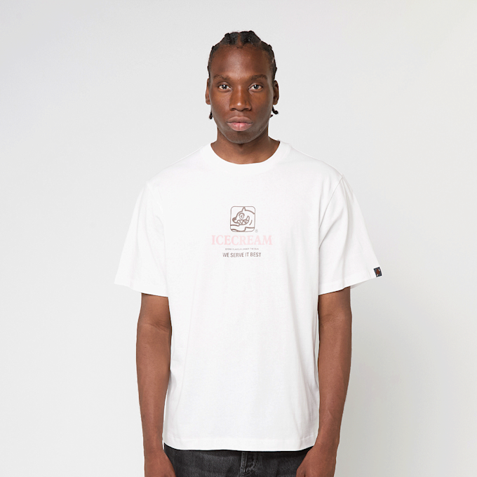 ICECREAM Serve It Best T-Shirt weiß 91437 2