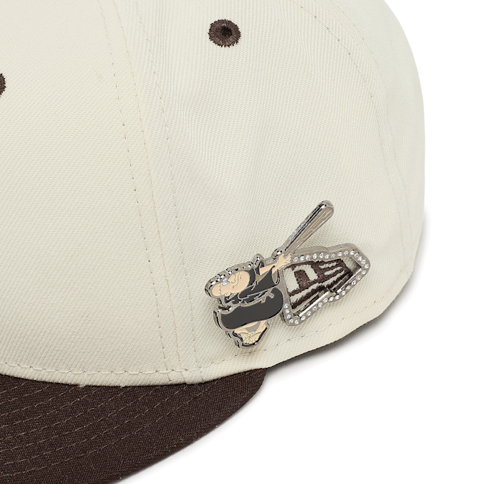 New Era Mascot Pin San Diego Padres Cap beige 91101 5
