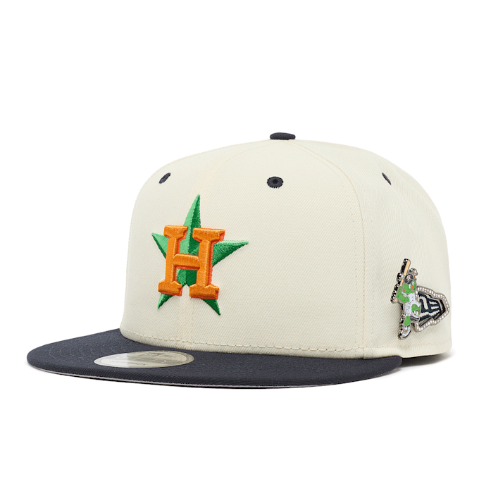 New Era Mascot Pin Houstan Astros Cap beige 90596 1