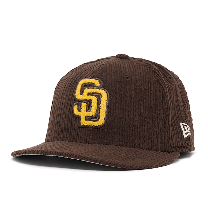 New Era Chenille Pop San Diego Padres Cap brown 88624 1