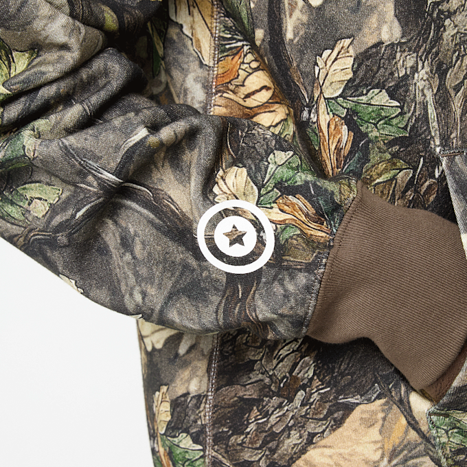 A Bathing Ape&nbsp; Tree Edge Camo Shark Relaxed Fit Full Zip Hoodie M camouflage 86004 7