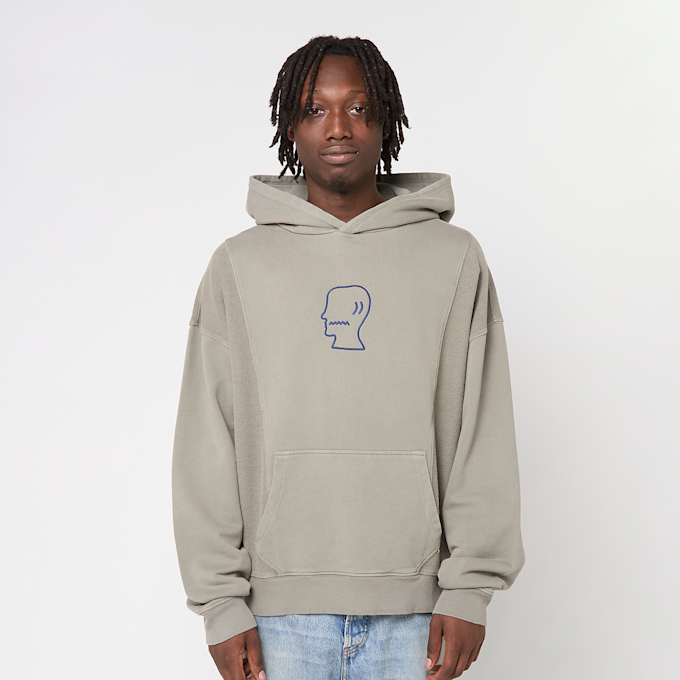 Brain Dead Mendoza Cropped Hoodie grün 87554 2