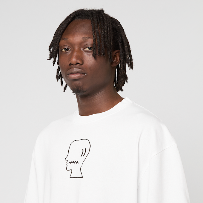 Brain Dead Brain Dead Logo Head T-Shirt blanc 91449 5