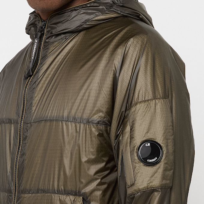 C. P. Company Outerwear Medium Jacket In Nada Shell vert 90749 5