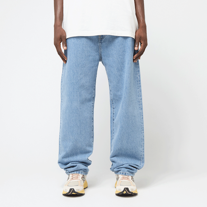 Carhartt WIP Aaron Pant blauw 89518 2