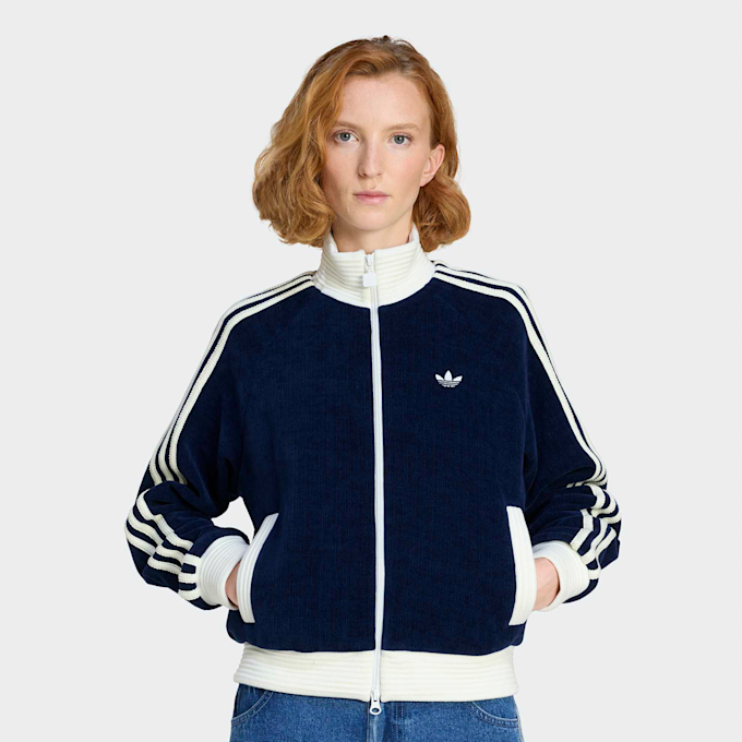 adidas Originals Velour Knit Tracktop blauw 92175 2