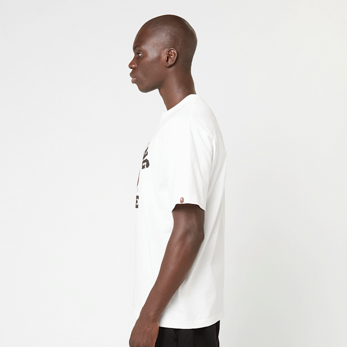 A Bathing Ape College Tee blanc 92411 3