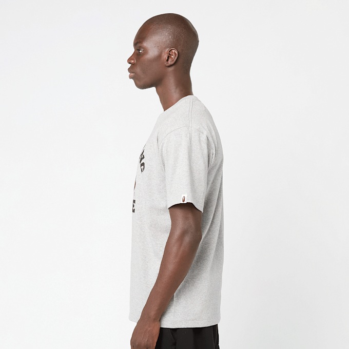 A Bathing Ape College Tee grey 92405 3