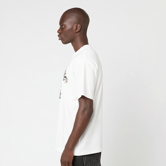 A Bathing Ape Tree Edge Camo College Tee blanc 92415 3