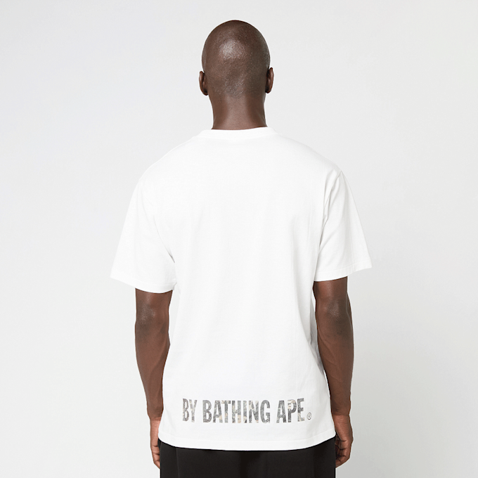 A Bathing Ape Tree Edge Camo Ape Face Tee blanc 92416 4