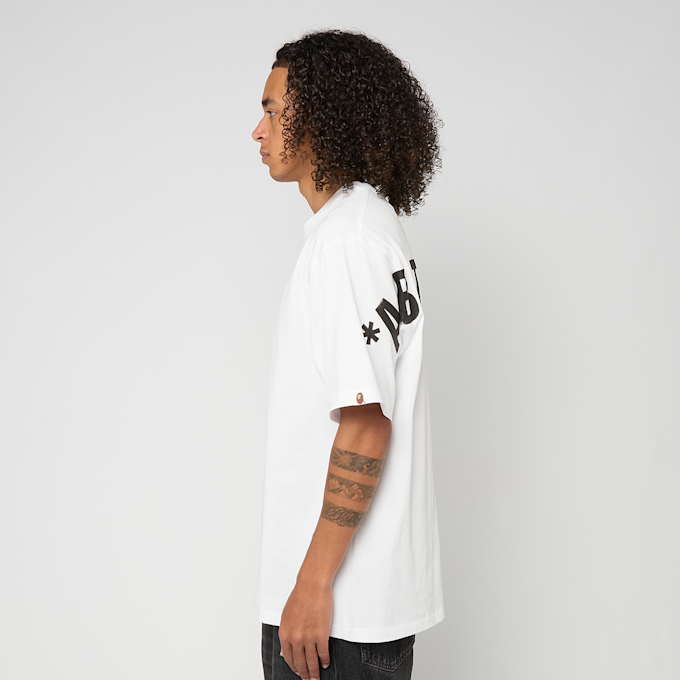 A Bathing Ape&nbsp; Spray Print Ape Head Relaxed Fit Tee #2 M blanc 92420 3