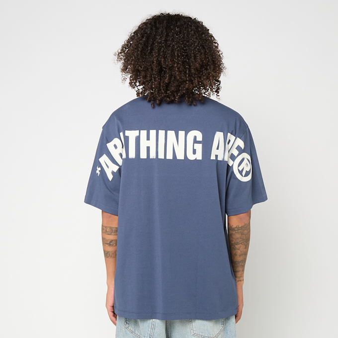 A Bathing Ape Spray Print Ape Head Relaxed Fit Tee #2 M blau 92421 4