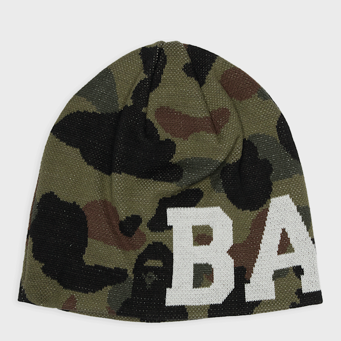 A Bathing Ape&nbsp; 1st Camo Knit Cap camouflage 92424 1