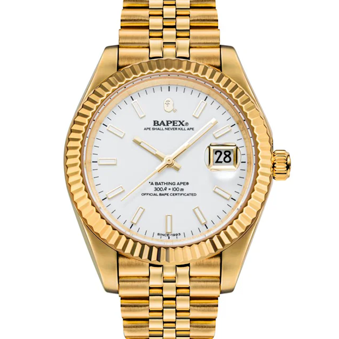 A Bathing Ape&nbsp; Type 6 Bapex M gold doré 92431 1