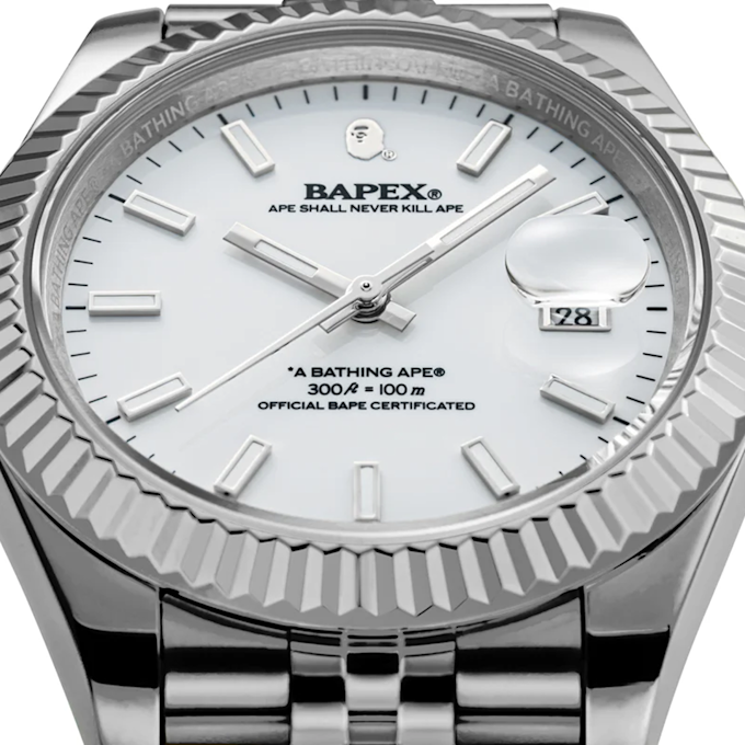 A Bathing Ape Type 6 Bapex M argent 92434 3