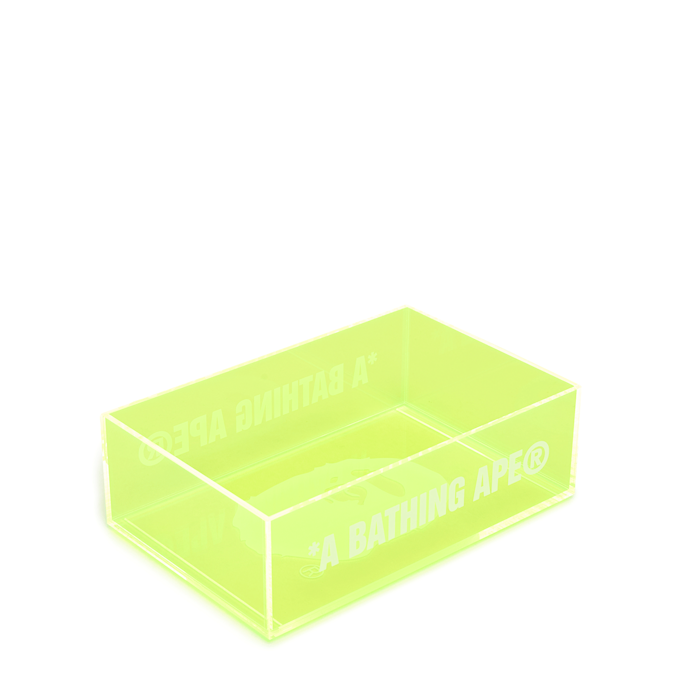 A Bathing Ape Stacking Acrylic Case geel 92435 1