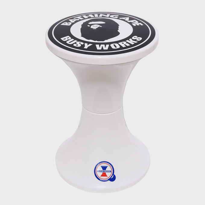 A Bathing Ape Bape x Stamp - Tamtam Pop Stool M weiß 92463 1