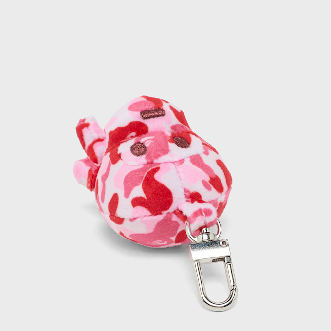 A Bathing Ape ABC Camo Baby Milo Plush Doll Key Chain L light pink 92478 2