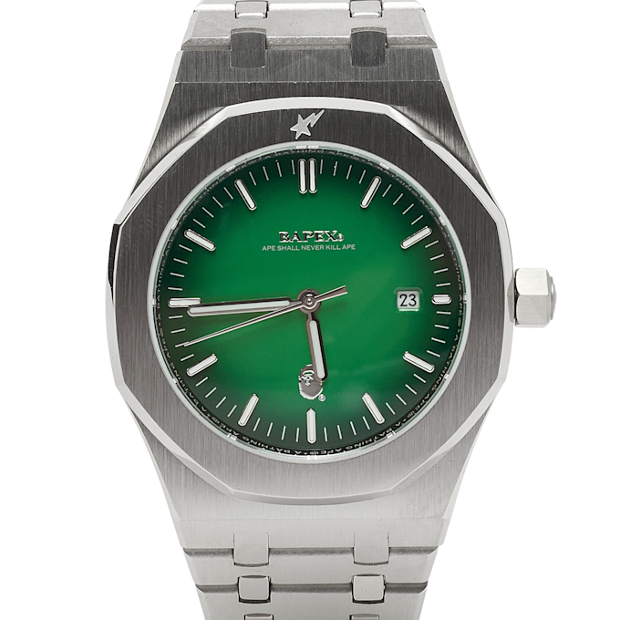 A Bathing Ape Type 9 Bapex #2 M silver 92480 1