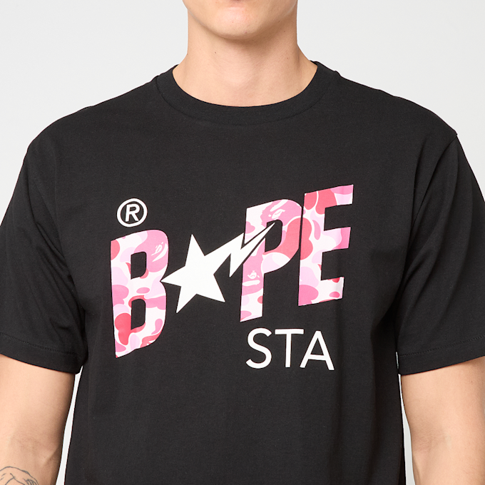 A Bathing Ape&nbsp; ABC Camo Bape Sta Logo Tee M noir 92482 4