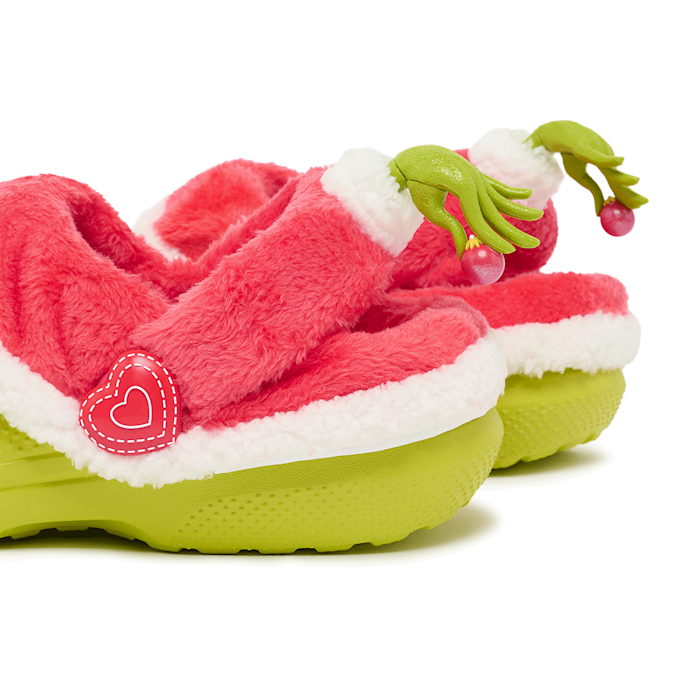 Crocs x The Grinch Classic Lined Clog "Stolen Christmas" groen 97464 5