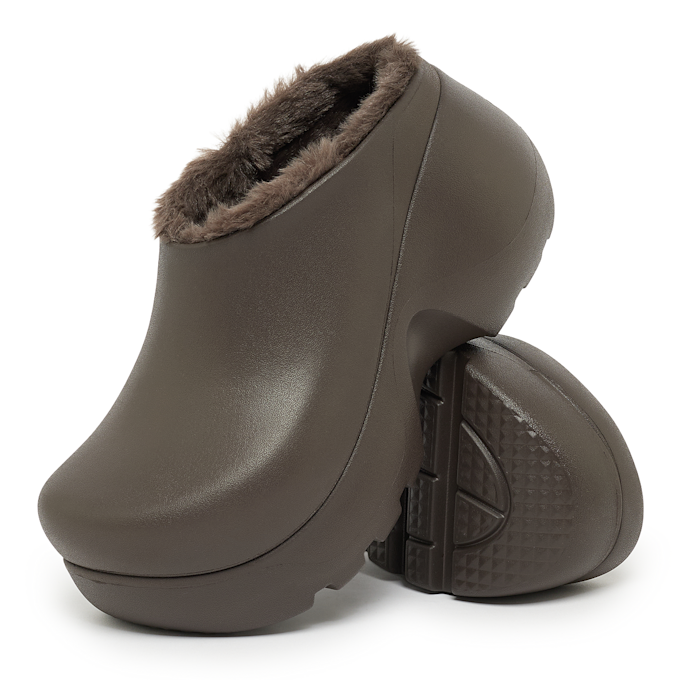 Crocs Wmns Hydra Clog Lined braun 92574 7