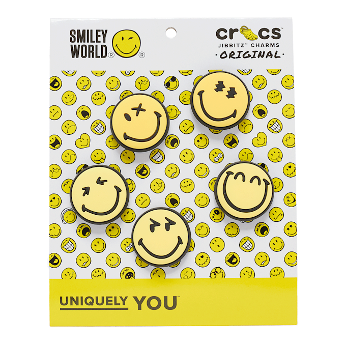 Crocs Smileyworld 5-Pack Jibbitz multicolore 92579 1