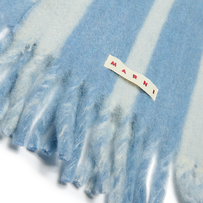 Marni Scarf blau 92746 4