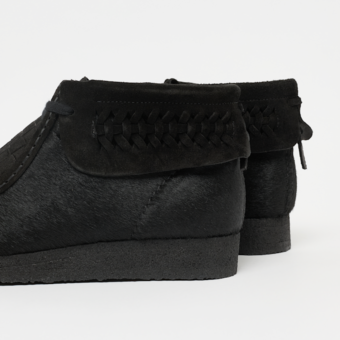 Clarks x solebox Wallabee Boot zwart 92895 5