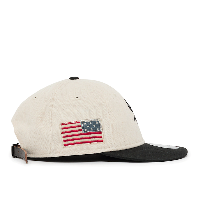 New Era Americana Herringbone 9Fifty Retro Crown Chicago White Sox zwart 92916 2