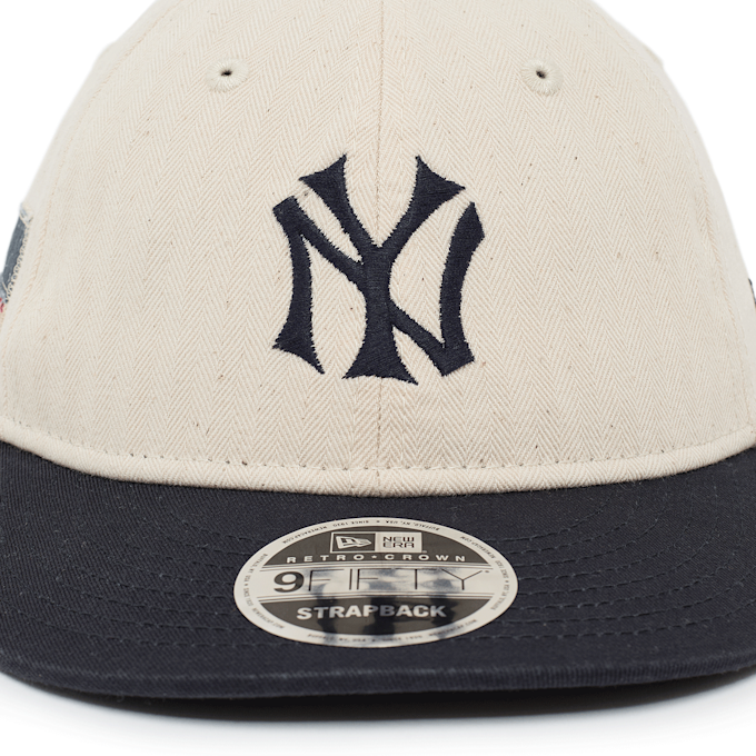 New Era Americana Herringbone 9Fifty Retro Crown New York Yankees blau 92919 5