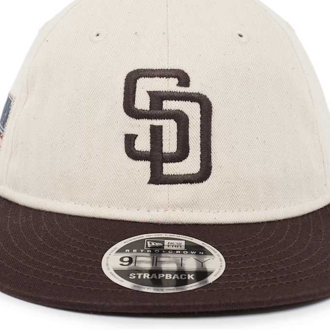 New Era Americana Herringbone 9Fifty Retro Crown San Diego Padres brun 92918 5