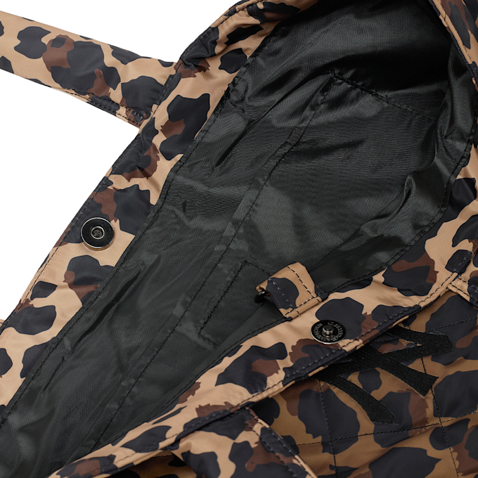 New Era Leopard Quilted Tote Bag brun 92947 4