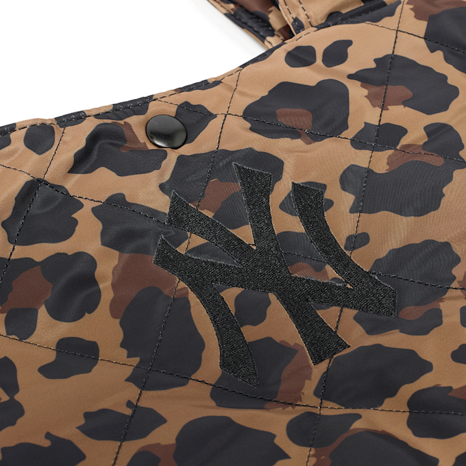 New Era Leopard Quilted Tote Bag brun 92947 5