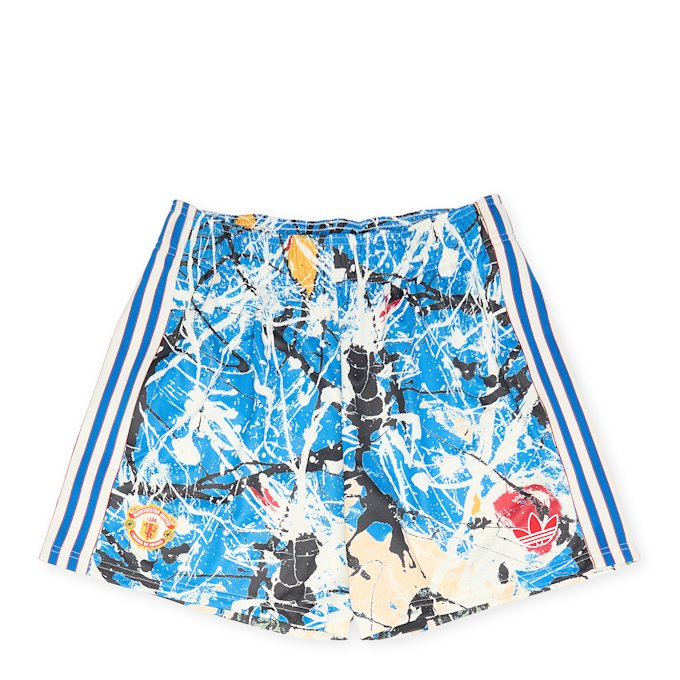 adidas Originals x Manchester United  x Stone Roses AOP Short multicolor blauw 93207 1