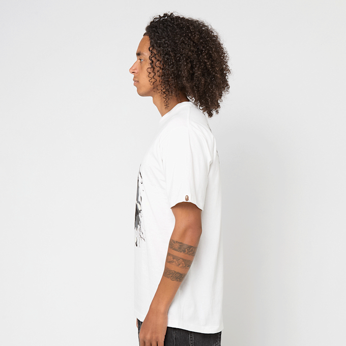 A Bathing Ape City Camo Painting Ape Head Tee blanc 93324 3
