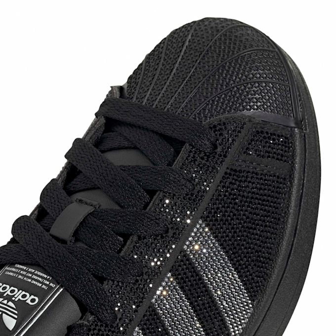 adidas Originals Wmns Superstar II "Rhinestone Crystal" black 93486 5