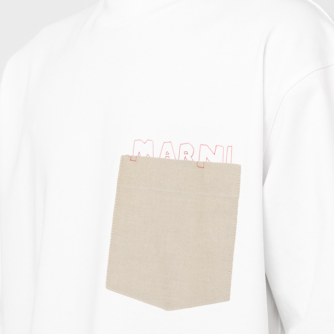 Marni Shortsleeve T-Shirt wit 93674 5