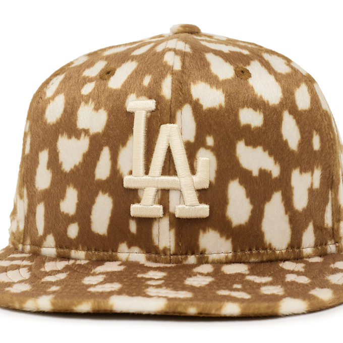 New Era Animal Deer Print 59Fifty Fitted Cap beige 94020 3