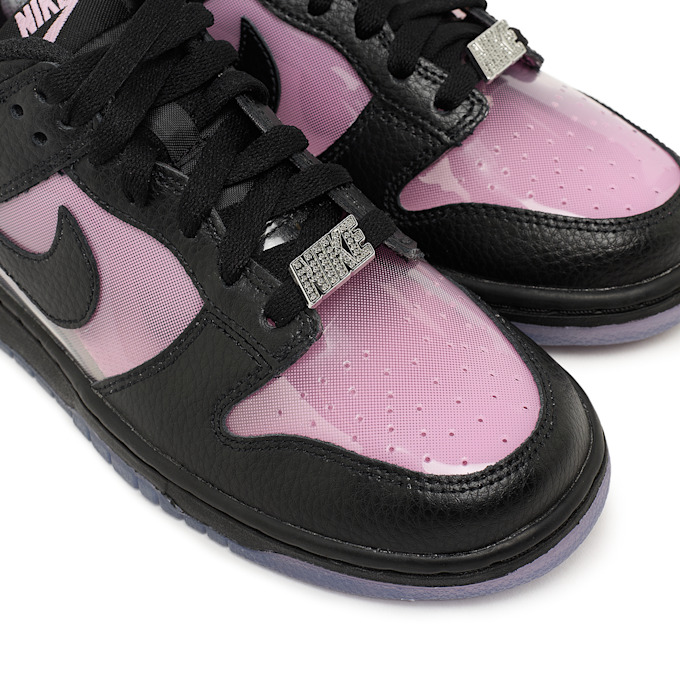 Nike Wmns Dunk Low Retro Premium "Pink Rise" noir 94147 6