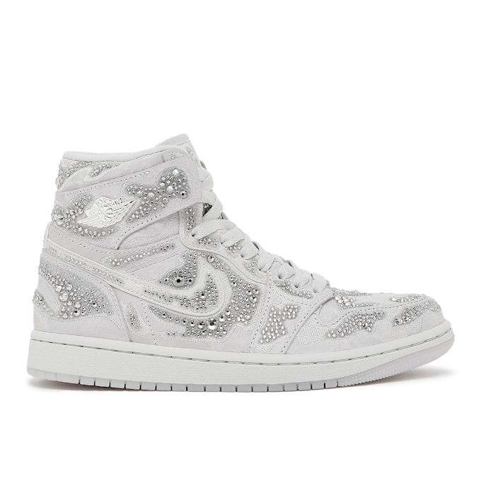Jordan x Swarovski Air Jordan 1 Retro High OG "Vast Grey" grau 94287 2