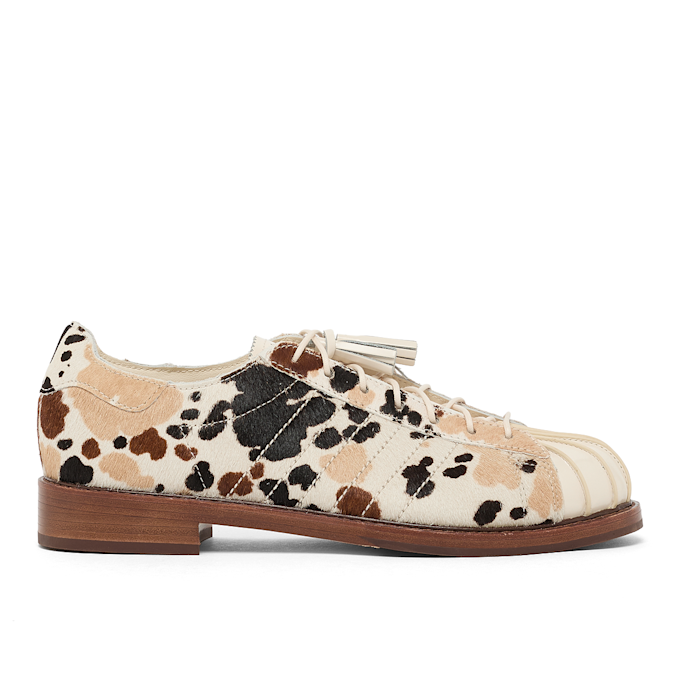 adidas Originals x Clot Superstar Dress Cow Print beige 94309 2