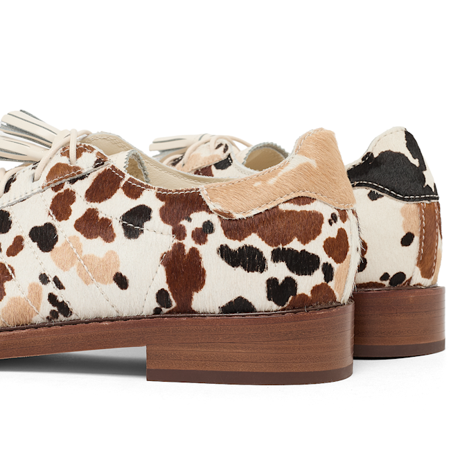 adidas Originals x Clot Superstar Dress Cow Print beige 94309 5