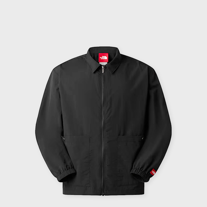 The North Face TNF Red Box Nylon L/S Shirt schwarz 94985 1