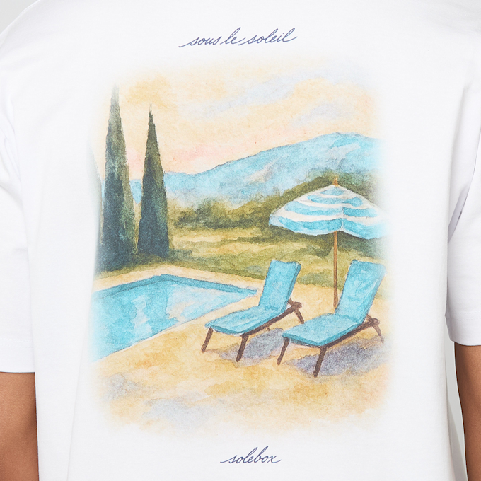 solebox Pool Tee blanc 95071 6